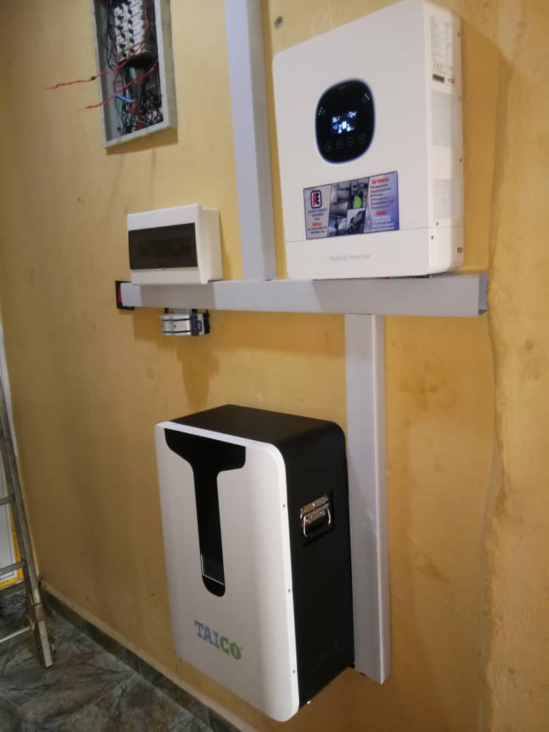 Solar System Setup for Home Powering